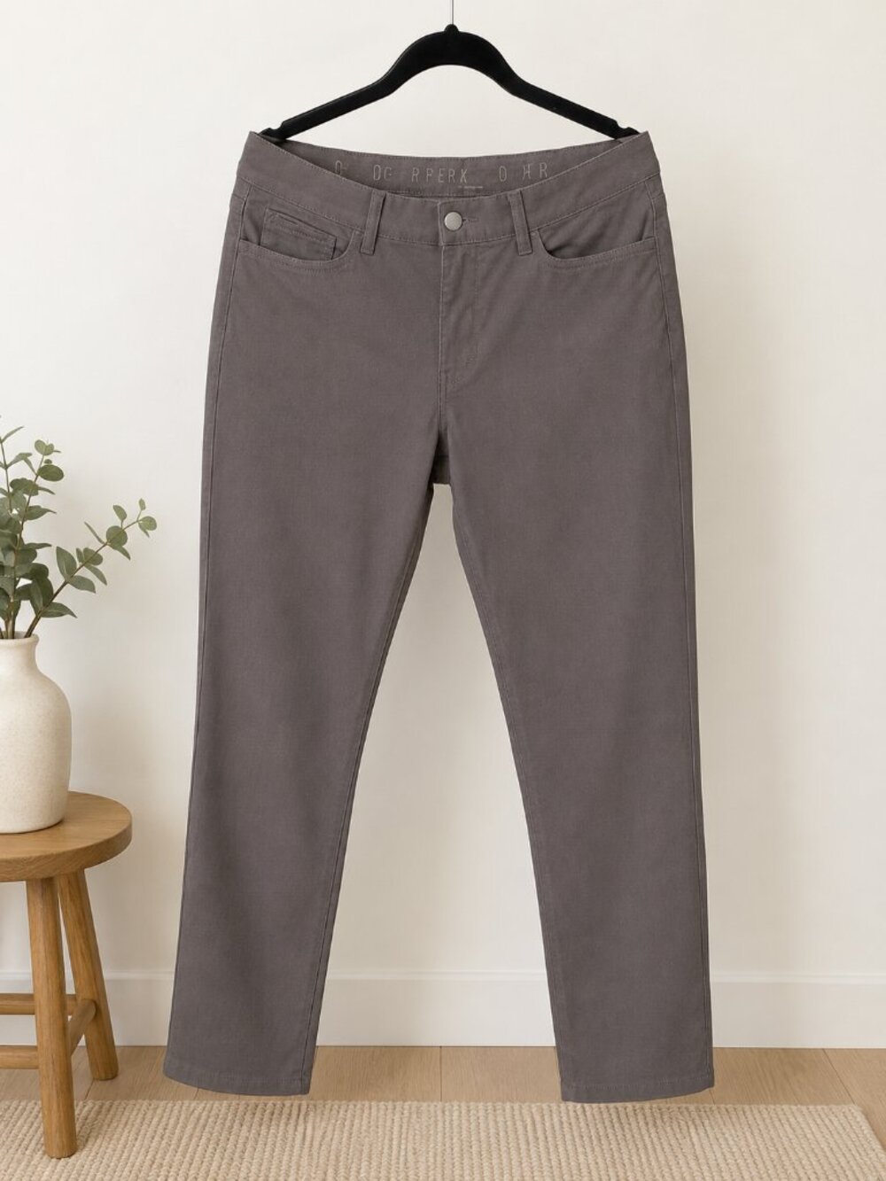 Copper & Oak Men’s Stretch 5-Pocket Pants Gray 34x32 NWOT
